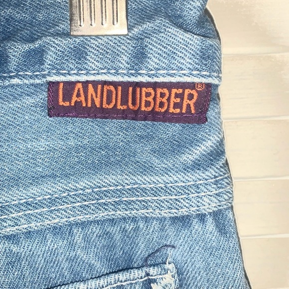 Landlubbers vintage wide leg Jeans light wash women’s size 26 - Picture 5 of 10